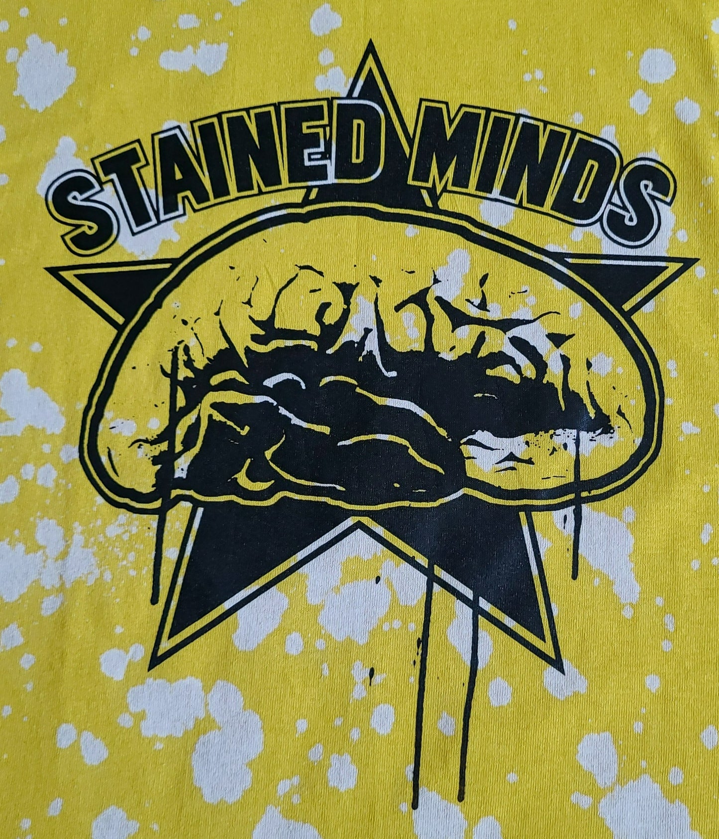 The Stained Brain - Yellow Flame (Stained) Unisex T-Shirt