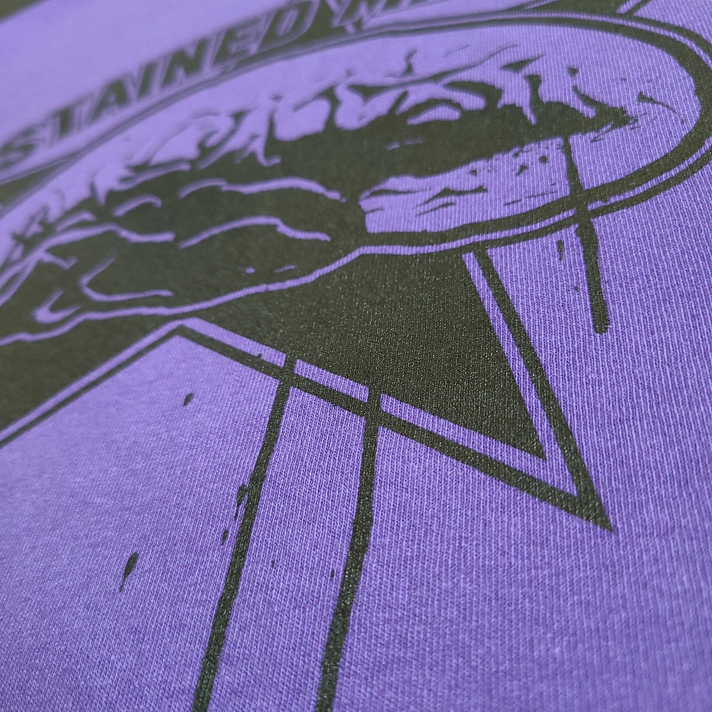 The Stained Brain - Purple Haze Unisex T-Shirt