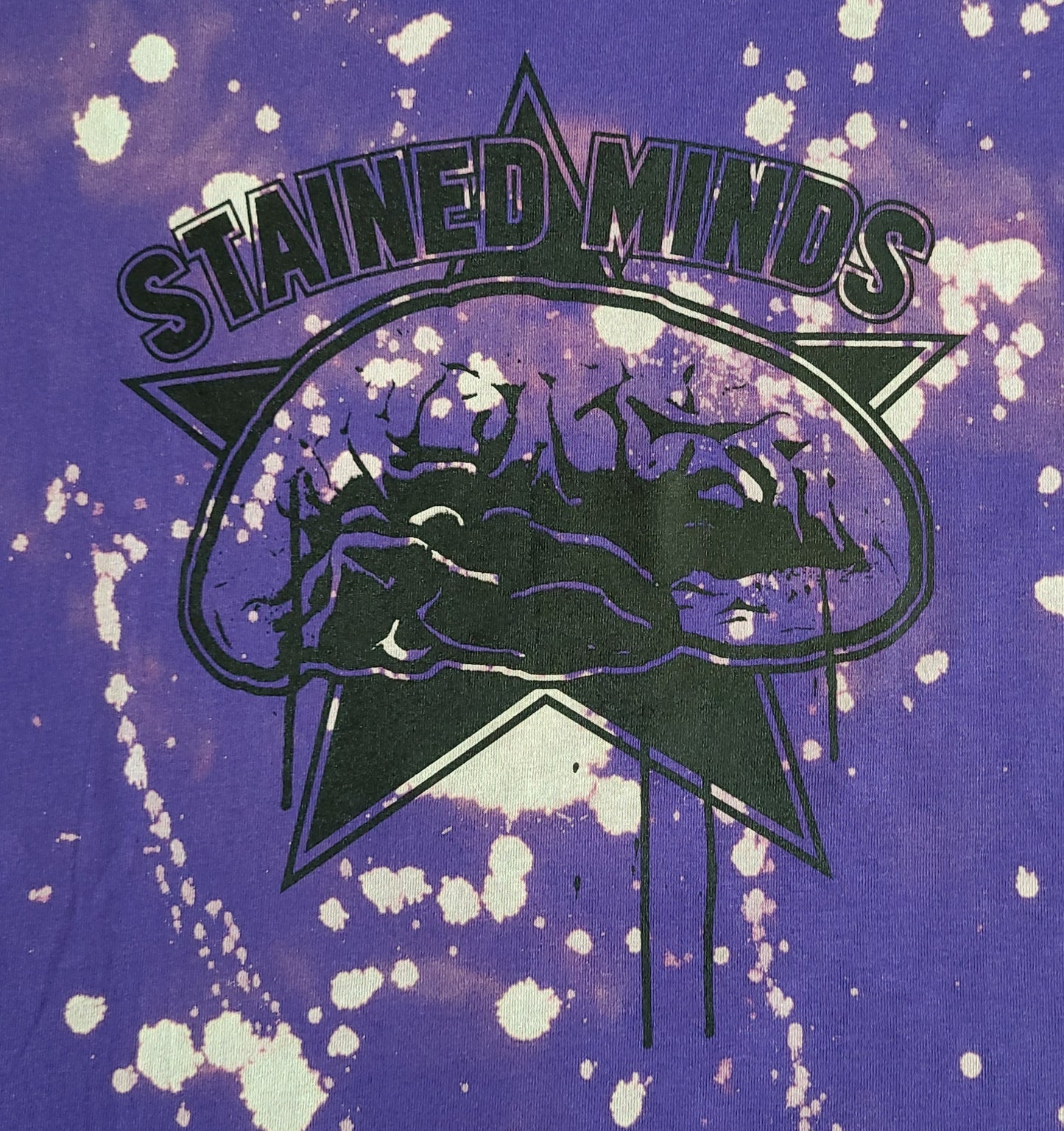 The Stained Brain - Purple Haze (Stained) Unisex T-Shirt