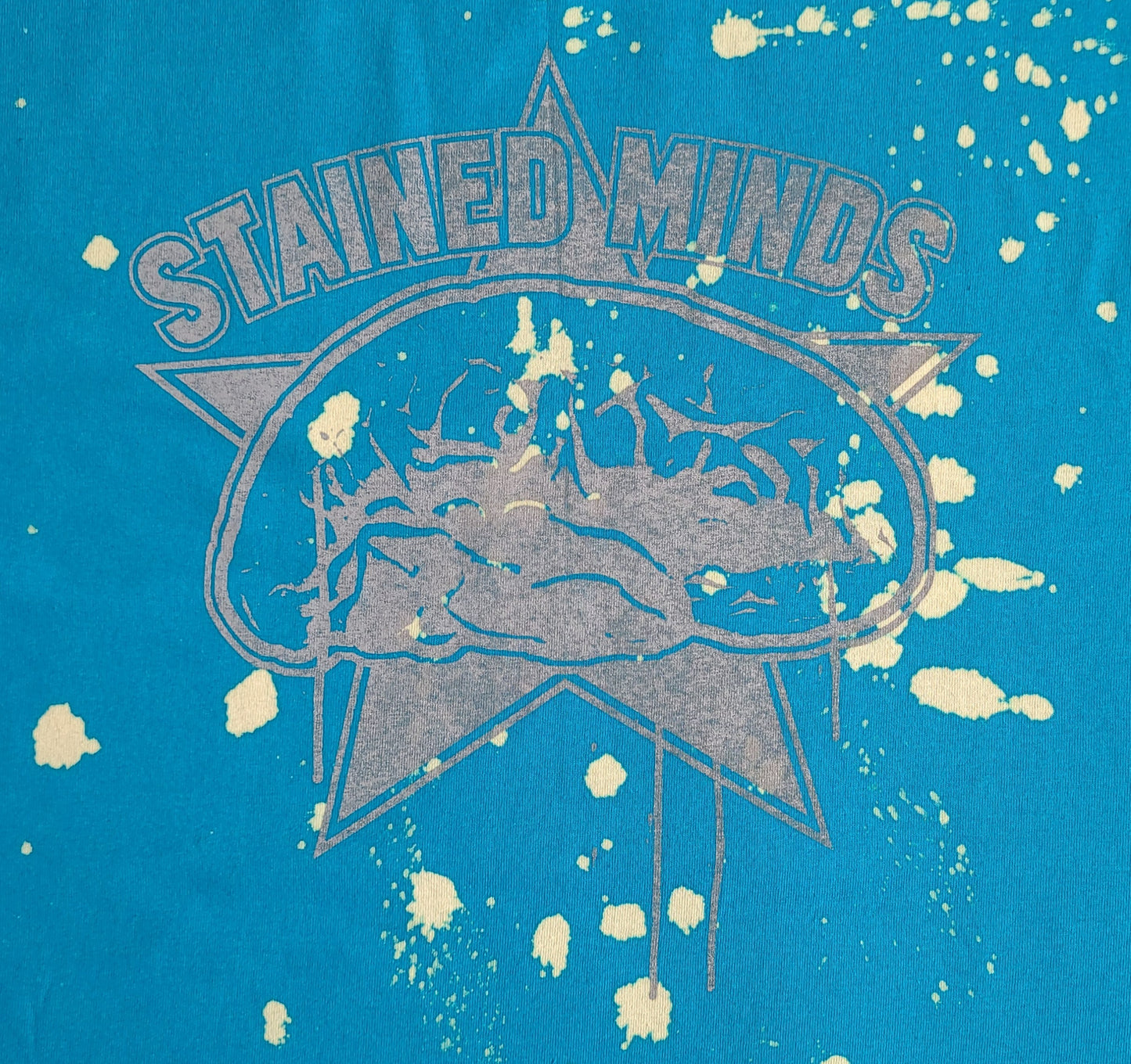 The Stained Brain - Turquoise Turbulence (Stained) Unisex T-Shirt