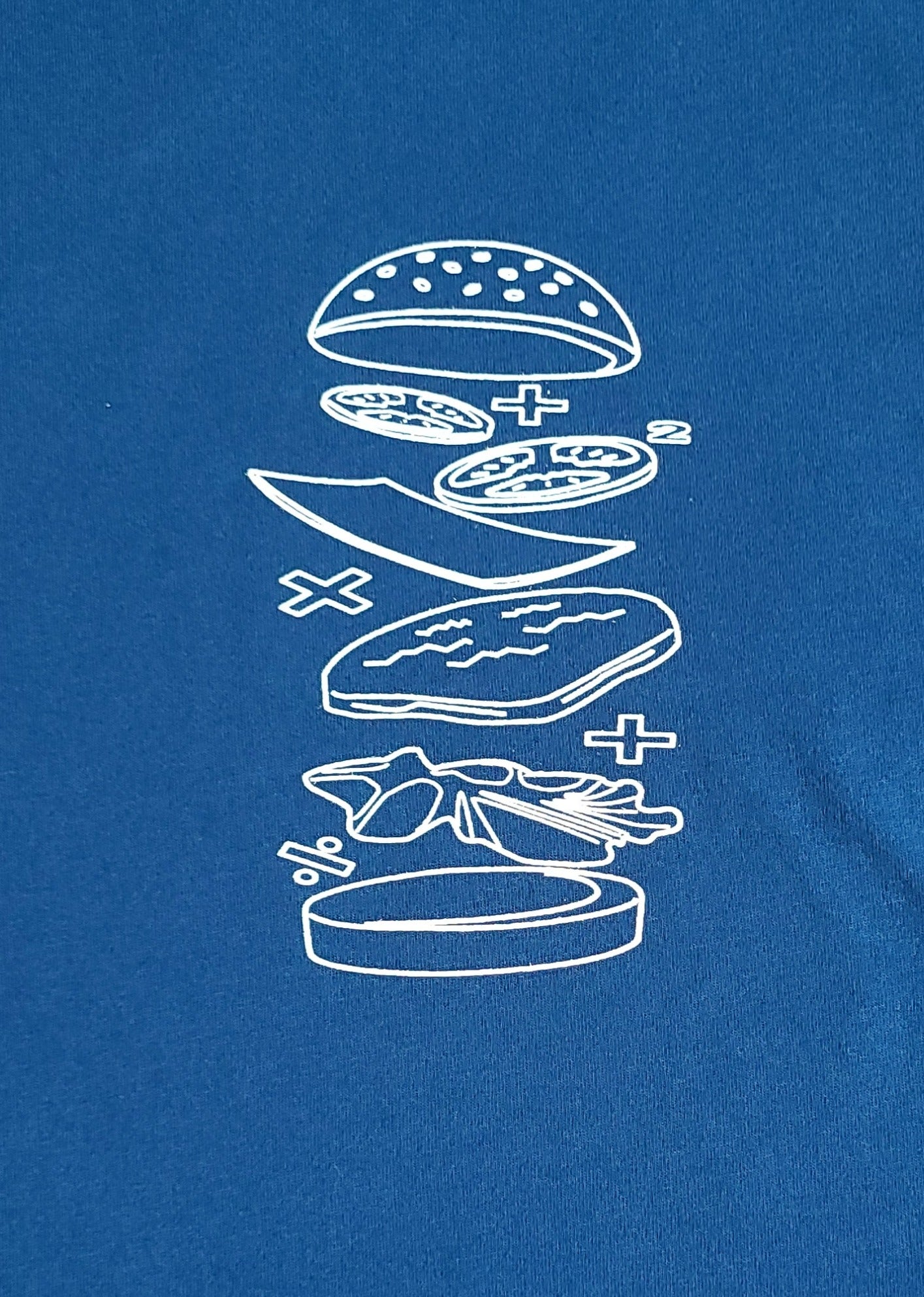 Simple Stainz - Hamburger Math Unisex T-Shirt