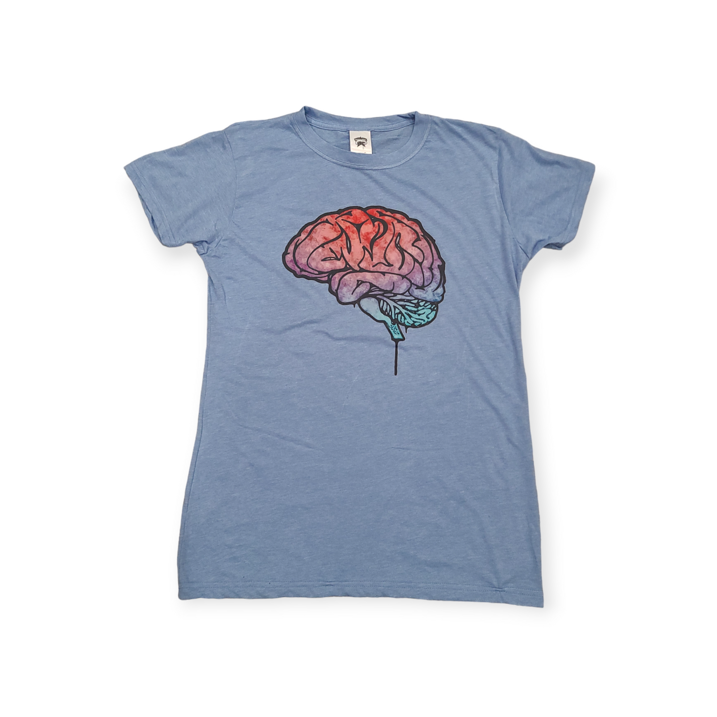 Stained Ladies - A Beautiful Mind - Heather Athletic Blue T-Shirt