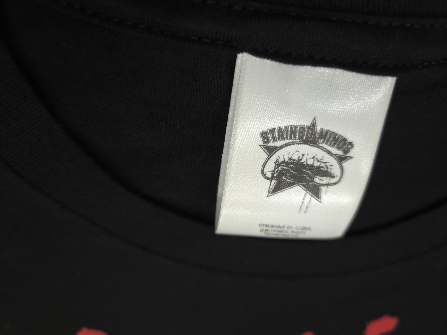 Stained Men -"Stains Before Dishonor"- Black Fitted T-Shirt