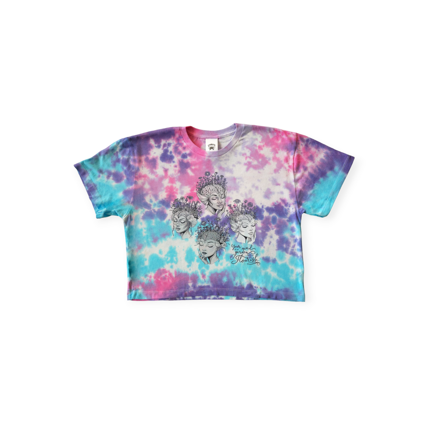 Stained Ladies - Mind Garden - Crop Top T-Shirt