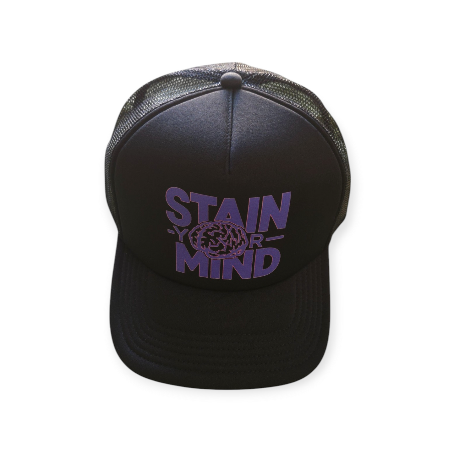 "Stain Your Mind" Purple x Pink - Frame Foam Trucker Hat