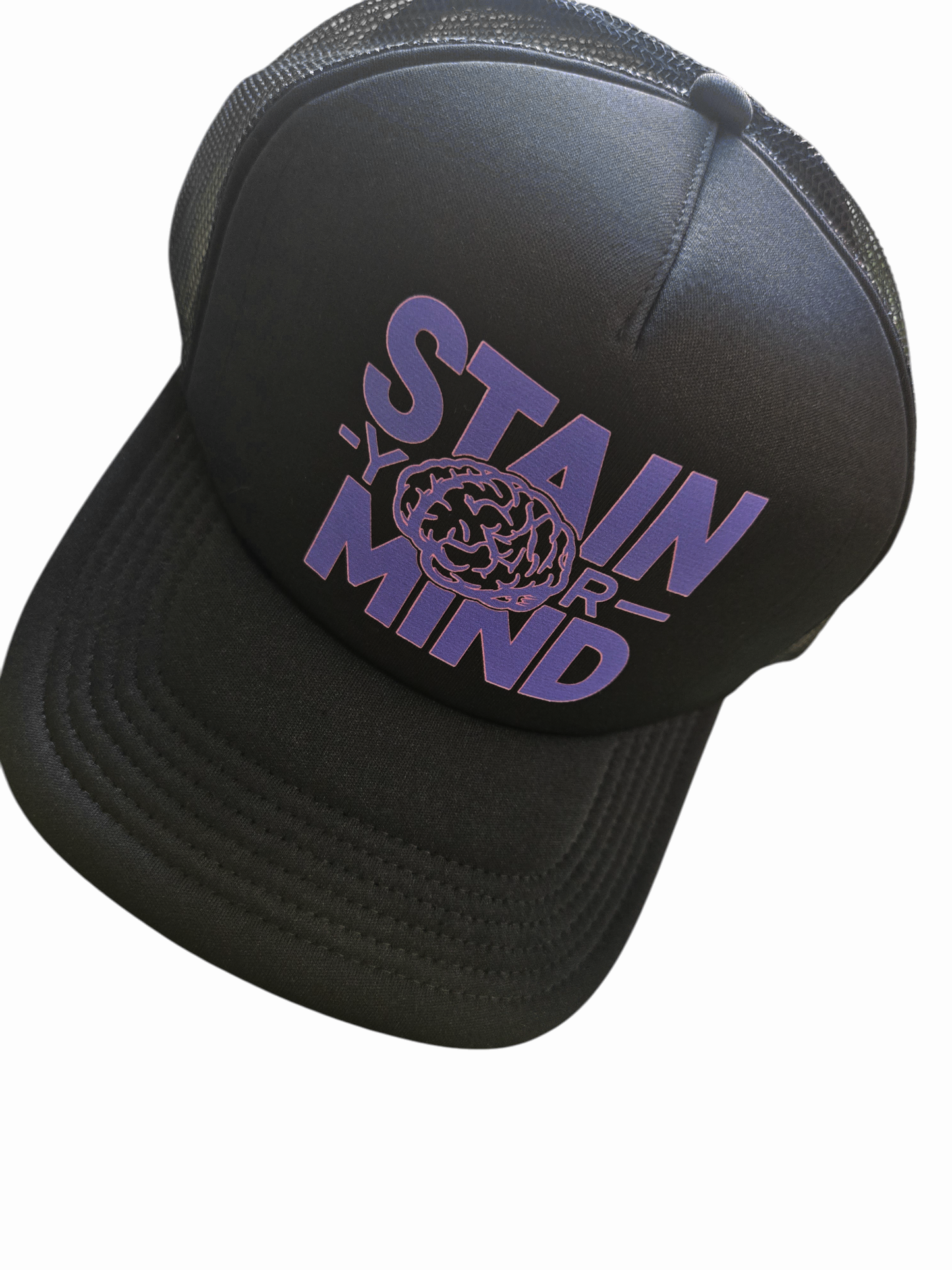 "Stain Your Mind" Purple x Pink - Frame Foam Trucker Hat