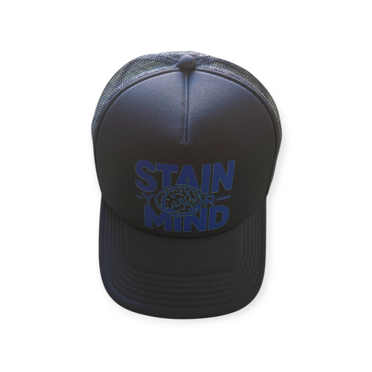 "Stain Your Mind" Blue x Green - Frame Foam Trucker Hat