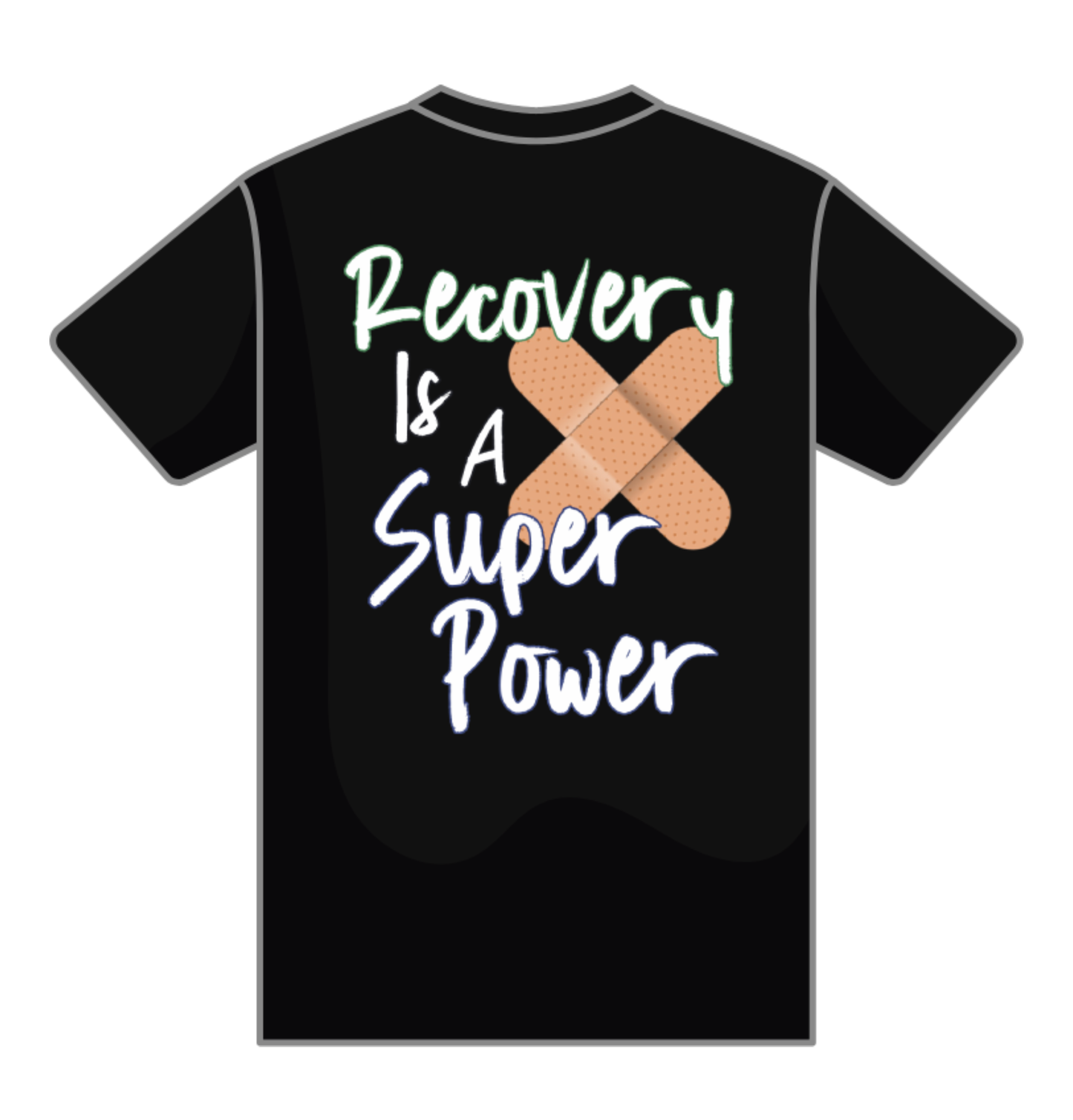 Recovery Is a Super Power - Men's Heavyweight T-Shirt