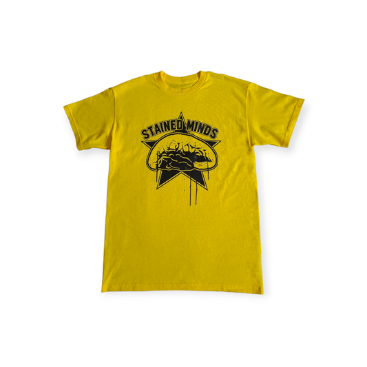 The Stained Brain - Yellow Flame Unisex T-Shirt
