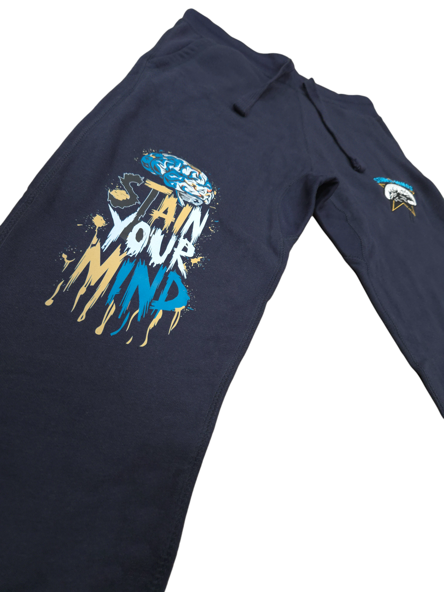 "Stain Your Mind" - Navy Unisex Joggers